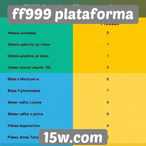 comparativo entre ff999 plataforma e concorrentes